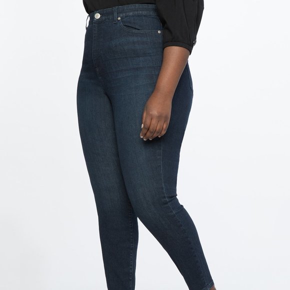 Eloquii Goldie High Rise Skinny Jean- Regular - Picture 2 of 3